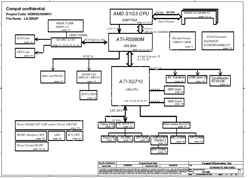 V5we2 la 9532p rev 1a схема