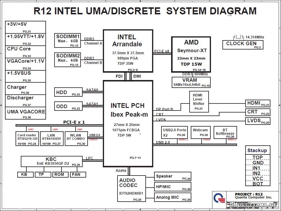 Daor53mb6e1 rev e схема