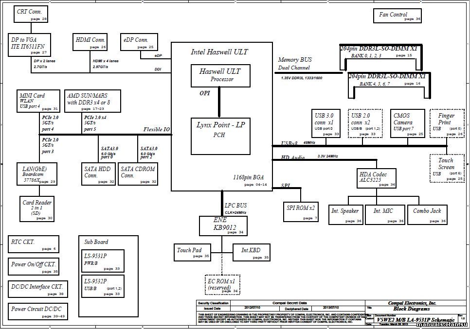 La e892p rev 1c схема