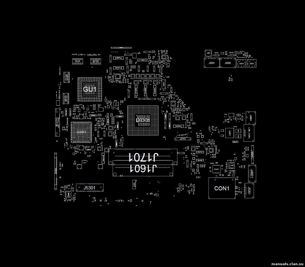 Схема материнской платы asus k53sv