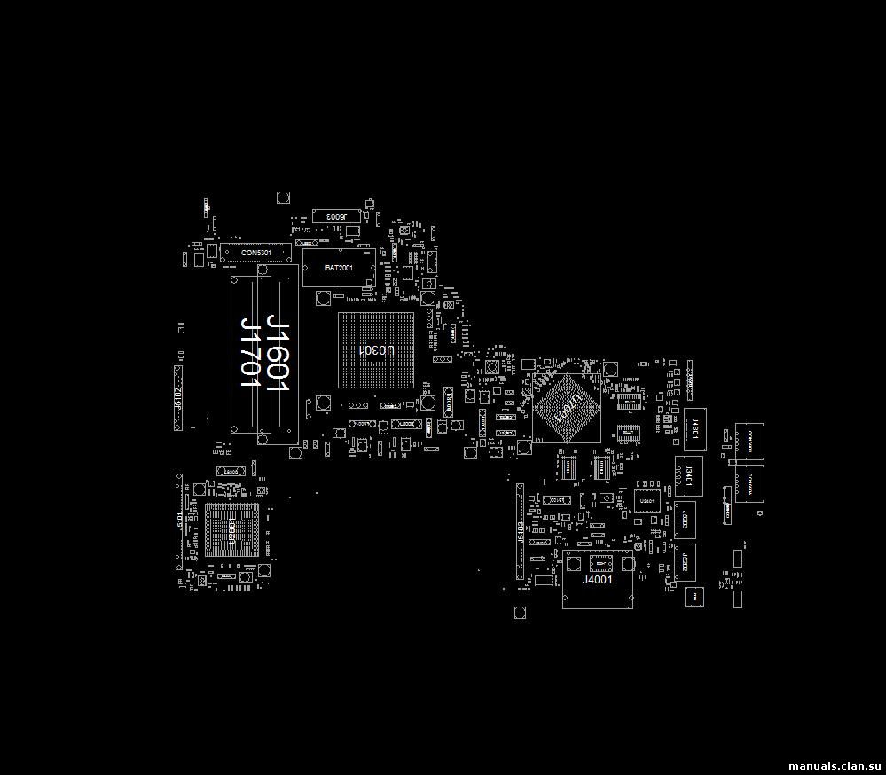 Asus x751nv схема