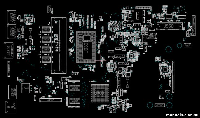 Asus x55a схема