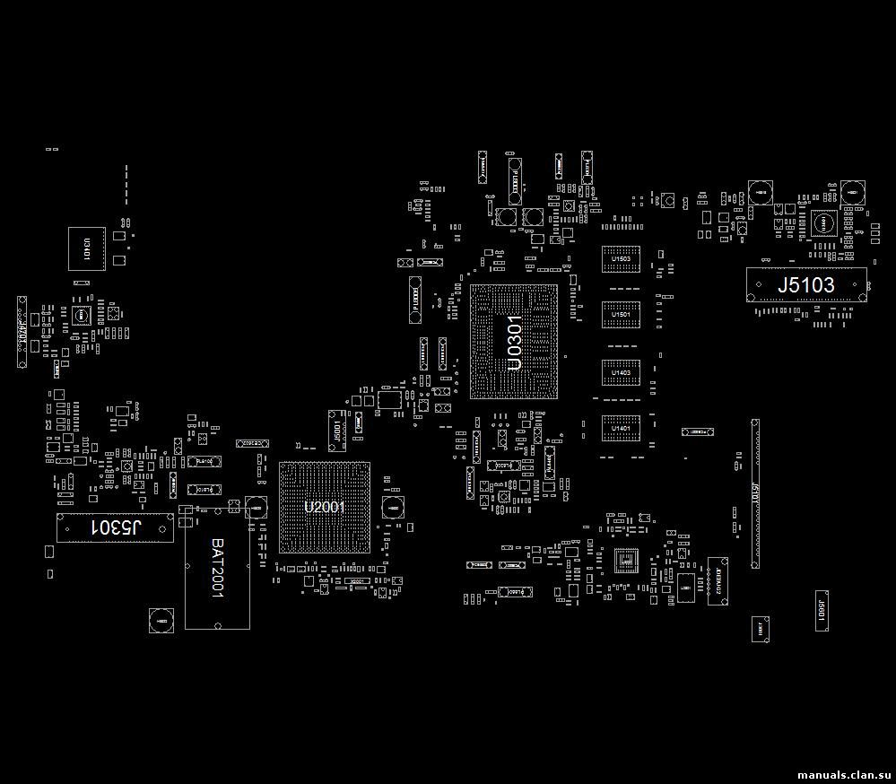 Asus x502ca схема