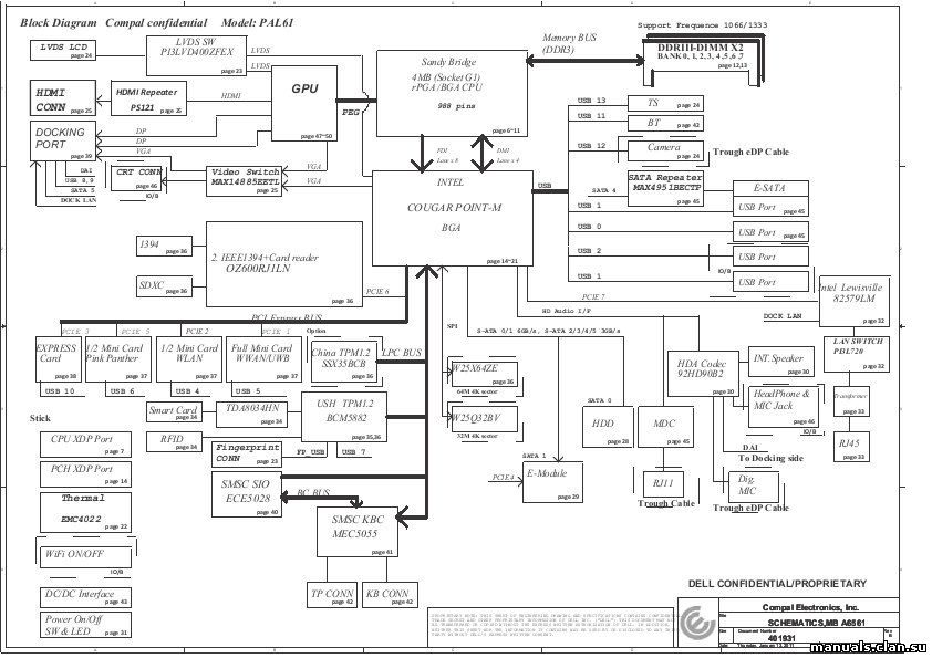 E173fpb dell схема