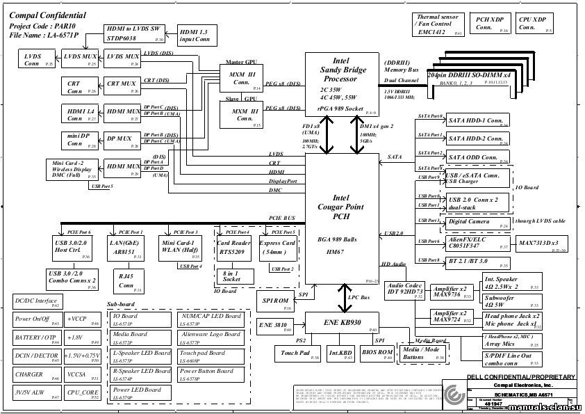 E173fpb dell схема