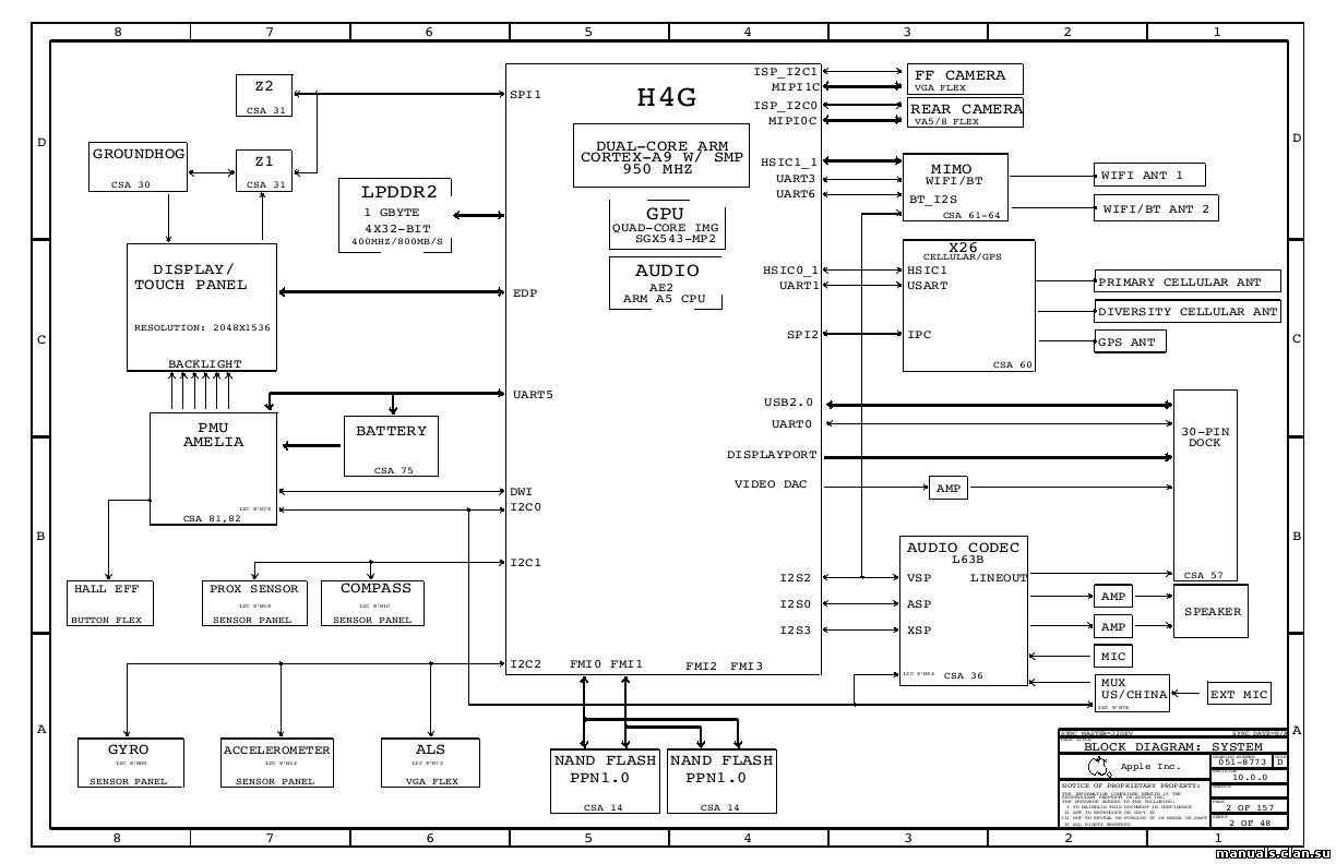 Ipad 2 схема