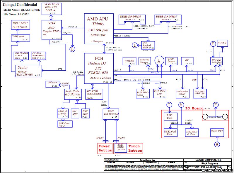 V5we2 la 9532p rev 1a схема