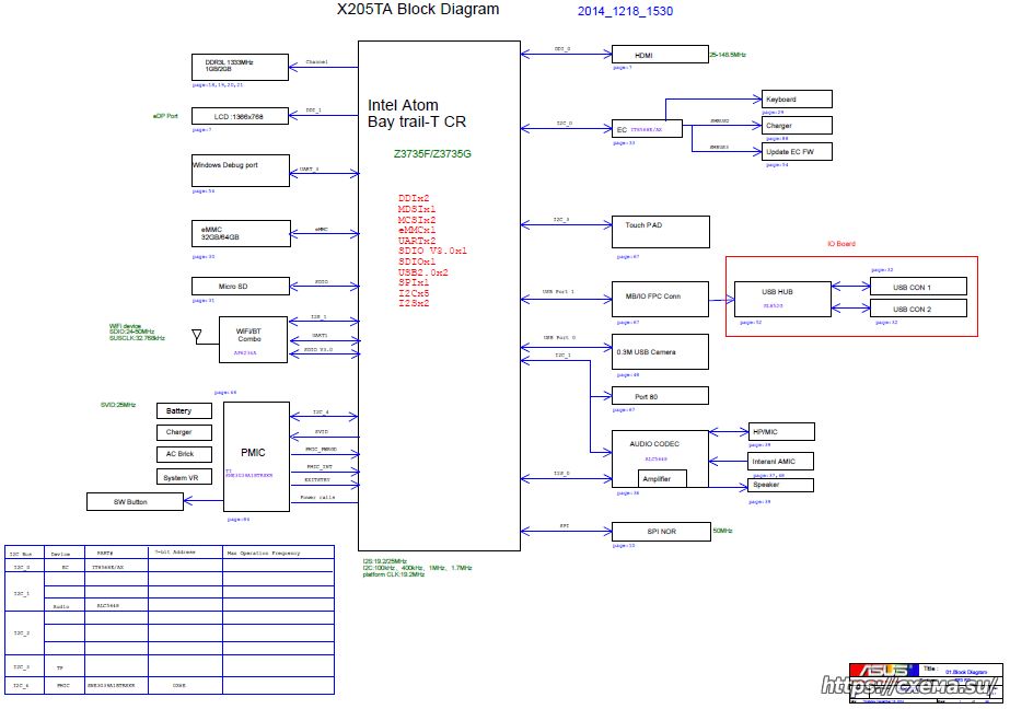 Схема asus x550c