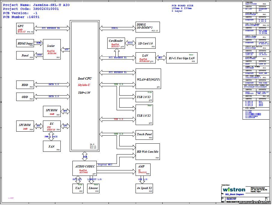 E173fpb dell схема