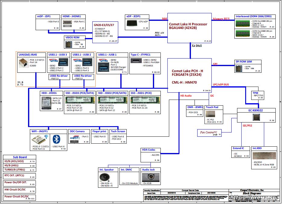 La e892p rev 1c схема