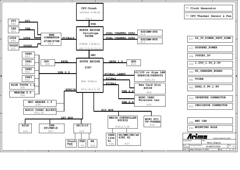 Daor75mb6c0 rev c схема