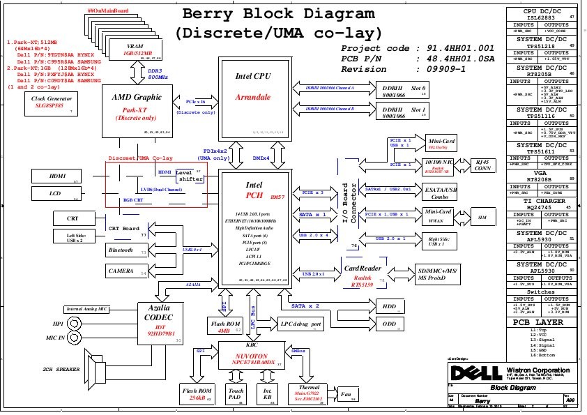 Dell la90ps0 00 схема